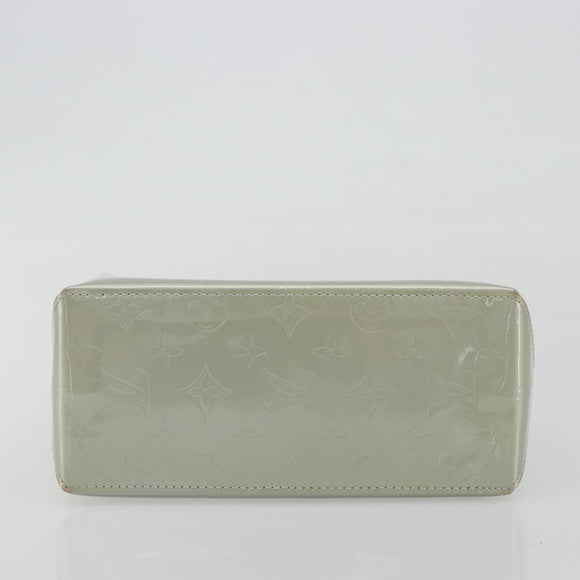 LOUIS VUITTON Monogram Vernis Reade PM Hand Bag Gris M91145 LV Auth ep15380