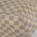 LOUIS VUITTON Damier Azur Neverfull MM Tote Bag N41605 LV Auth ep15383-14