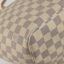 LOUIS VUITTON Damier Azur Neverfull MM Tote Bag N41605 LV Auth ep15383-17