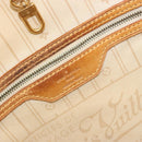 LOUIS VUITTON Damier Azur Neverfull MM Tote Bag N41605 LV Auth ep15383-20