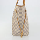 LOUIS VUITTON Damier Azur Neverfull MM Tote Bag N41605 LV Auth ep15383-3