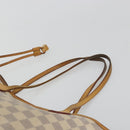 LOUIS VUITTON Damier Azur Neverfull MM Tote Bag N41605 LV Auth ep15383-8