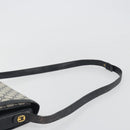 GUCCI GG Supreme Shoulder Bag PVC Leather Navy Gold Tone Auth ep15387-8