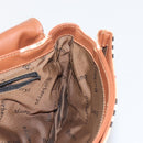 Burberrys Nova Check Shoulder Bag PVC Leather Beige Gold Tone Auth ep15388-20