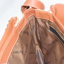 Burberrys Nova Check Shoulder Bag PVC Leather Beige Gold Tone Auth ep15388-21