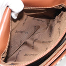 Burberrys Nova Check Shoulder Bag PVC Leather Beige Gold Tone Auth ep15388-22