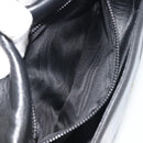 CELINE Shoulder Bag Leather Black Brown Auth ep15389-22