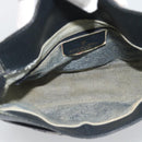 GUCCI GG Supreme Shoulder Bag PVC Leather Navy Gold Tone Auth ep15390-10