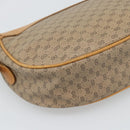 GUCCI Micro GG Shoulder Bag PVC Leather Beige Gold Tone 01 37 4001 Auth ep15391-16
