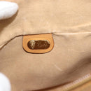GUCCI Micro GG Shoulder Bag PVC Leather Beige Gold Tone 01 37 4001 Auth ep15391-18