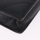 LOEWE Business Bag Leather Black Gold Tone Auth ep15399-9