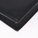 LOEWE Business Bag Leather Black Gold Tone Auth ep15399-16