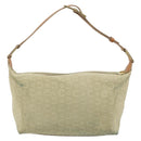 CELINE C Macadam Hand Bag Suede Beige Gold Tone Auth ep15402-2
