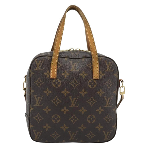 LOUIS VUITTON Monogram Spontini Hand Bag M47500 LV Auth ep15403
