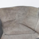 CELINE Big Bag Small Hand Bag Leather 2way Gray Silver Auth ep15408V-20