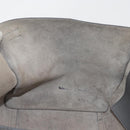 CELINE Big Bag Small Hand Bag Leather 2way Gray Silver Auth ep15408V-21
