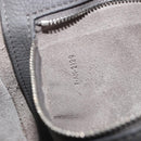 CELINE Big Bag Small Hand Bag Leather 2way Gray Silver Auth ep15408V-24