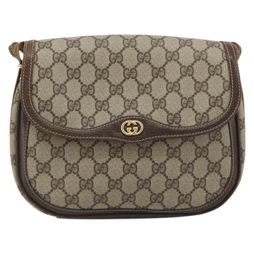 GUCCI GG Supreme Shoulder Bag PVC Leather Beige Gold 001 26 1070 Auth ep15411 - 0