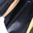 Christian Dior Shoulder Bag Leather Black Gold Tone Auth ep15419-12