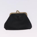 Christian Dior Shoulder Bag Leather Black Gold Tone Auth ep15419-28