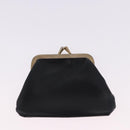 Christian Dior Shoulder Bag Leather Black Gold Tone Auth ep15419-29