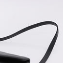 Christian Dior Shoulder Bag Leather Black Gold Tone Auth ep15419-8