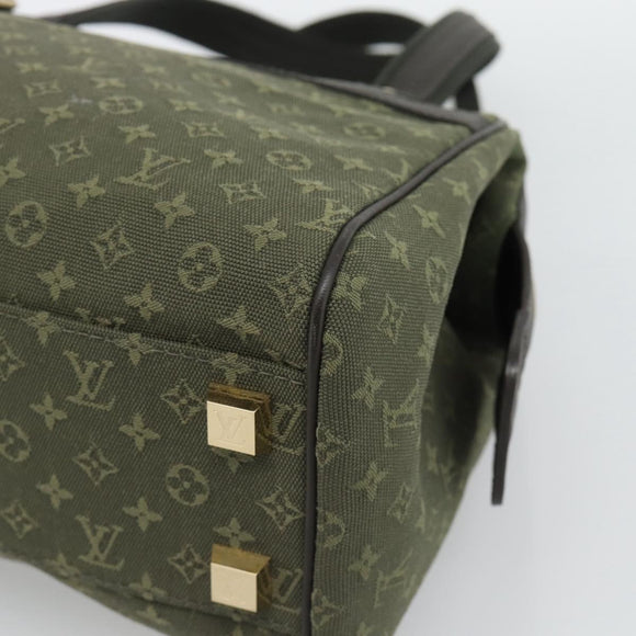 LOUIS VUITTON Monogram Mini Josephine PM Hand Bag TST Khaki M92415 Auth ep15423A