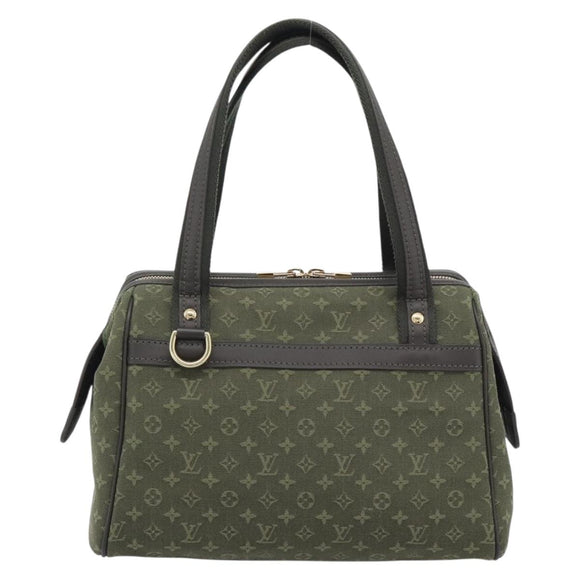 LOUIS VUITTON Monogram Mini Josephine PM Hand Bag TST Khaki M92415 Auth ep15423A