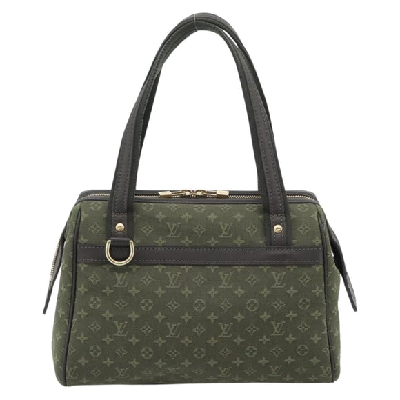 LOUIS VUITTON Monogram Mini Josephine PM Hand Bag TST Khaki M92415 Auth ep15423A