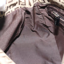 FENDI Zucchino Canvas Mamma Baguette Bag Beige Silver 8BR004 Auth ep15424V-20