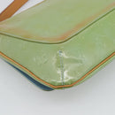 LOUIS VUITTON Monogram Vernis Thompson Street Baby Blue M91009 LV Auth ep15428-9