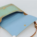LOUIS VUITTON Monogram Vernis Thompson Street Baby Blue M91009 LV Auth ep15428-10