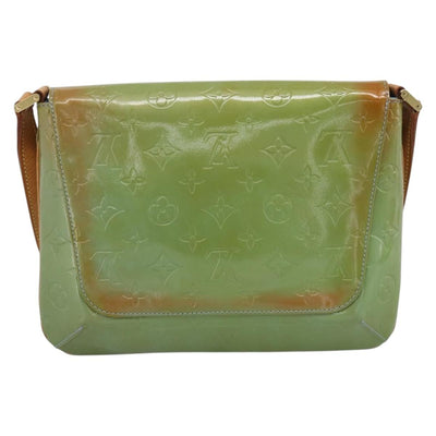 LOUIS VUITTON Monogram Vernis Thompson Street Baby Blue M91009 LV Auth ep15428 - 0