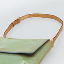 LOUIS VUITTON Monogram Vernis Thompson Street Baby Blue M91009 LV Auth ep15428-8