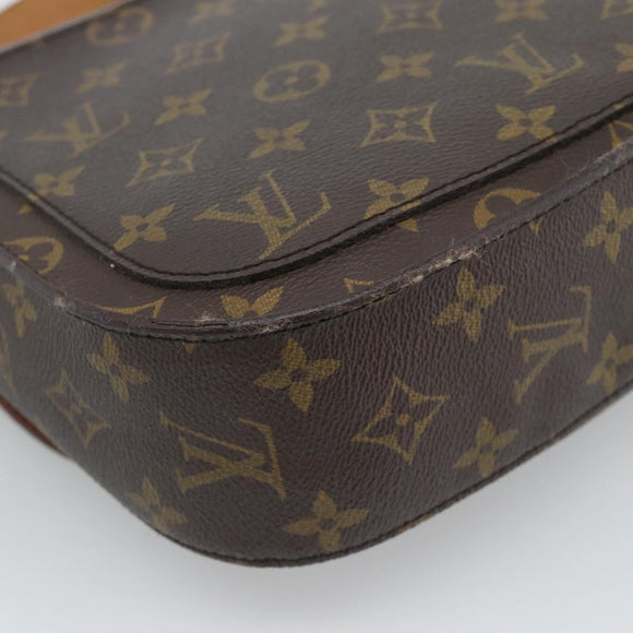 LOUIS VUITTON Monogram Saint Cloud GM Shoulder Bag M51242 LV Auth ep15430