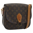 LOUIS VUITTON Monogram Saint Cloud GM Shoulder Bag M51242 LV Auth ep15430-1