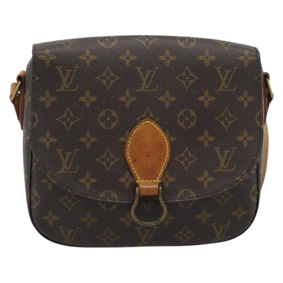 LOUIS VUITTON Monogram Saint Cloud GM Shoulder Bag M51242 LV Auth ep15430