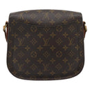 LOUIS VUITTON Monogram Saint Cloud GM Shoulder Bag M51242 LV Auth ep15430-2