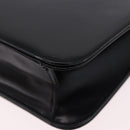 Christian Dior Chain Shoulder Bag Leather Black Gold Tone Auth ep15433-13