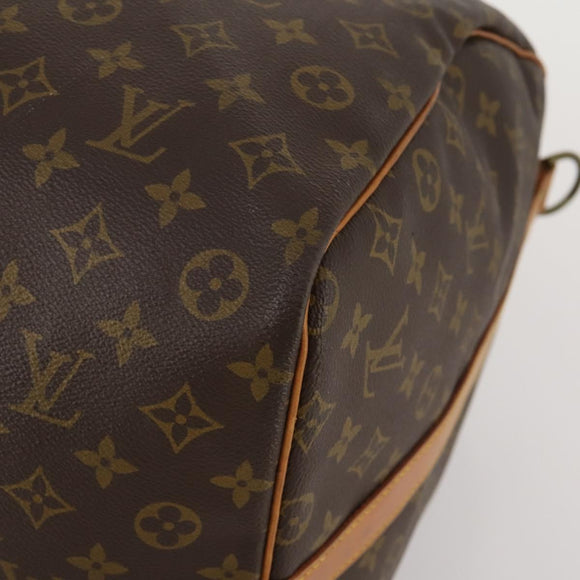 LOUIS VUITTON Monogram Keepall Bandouliere 60 Boston Bag M41412 LV Auth ep15434