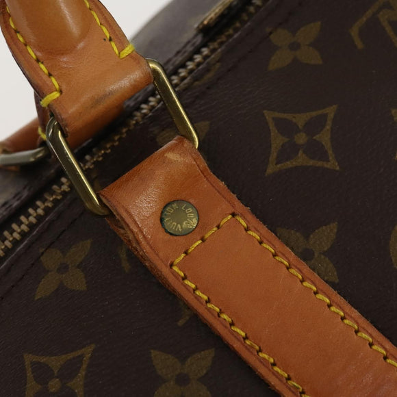 LOUIS VUITTON Monogram Keepall Bandouliere 60 Boston Bag M41412 LV Auth ep15434