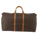 LOUIS VUITTON Monogram Keepall Bandouliere 60 Boston Bag M41412 LV Auth ep15434-13