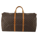 LOUIS VUITTON Monogram Keepall Bandouliere 60 Boston Bag M41412 LV Auth ep15434-2