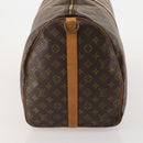 LOUIS VUITTON Monogram Keepall Bandouliere 60 Boston Bag M41412 LV Auth ep15434-3