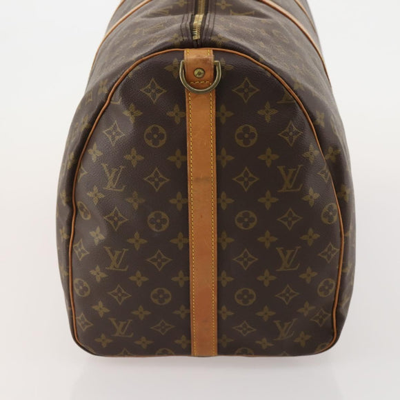 LOUIS VUITTON Monogram Keepall Bandouliere 60 Boston Bag M41412 LV Auth ep15434