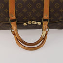 LOUIS VUITTON Monogram Keepall Bandouliere 60 Boston Bag M41412 LV Auth ep15434-7