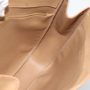 Christian Dior Trotter Tote Bag PVC Leather Beige Gold Tone Auth ep15436-16