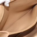 Christian Dior Trotter Tote Bag PVC Leather Beige Gold Tone Auth ep15436-20