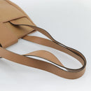 Christian Dior Trotter Tote Bag PVC Leather Beige Gold Tone Auth ep15436-7