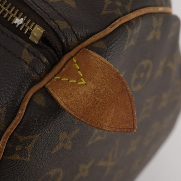 LOUIS VUITTON Monogram Keepall 55 Boston Bag M41424 LV Auth ep15437